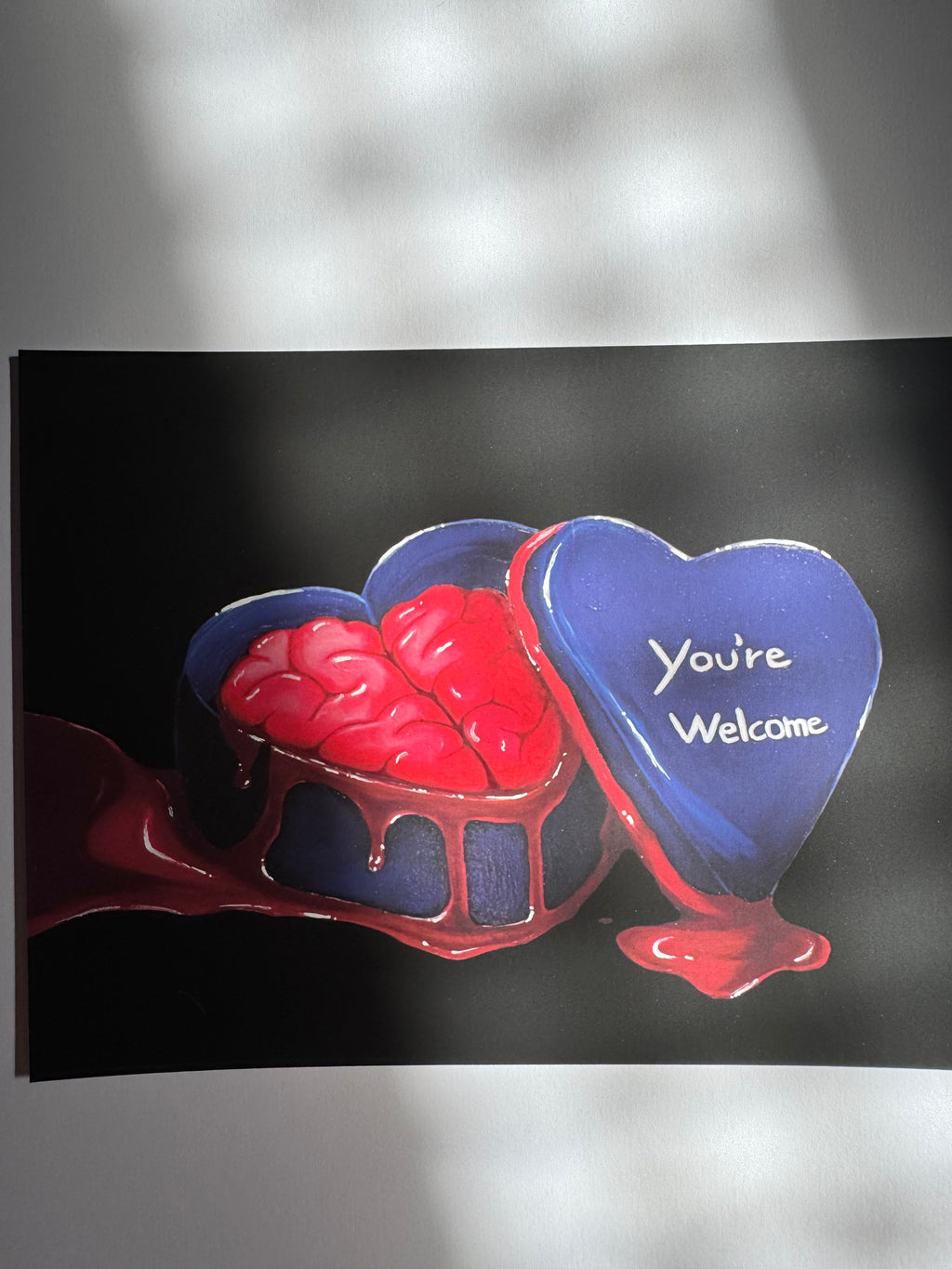 You're Welcome – Soft matt Postcard 18×13, Signed & Hand-Finished