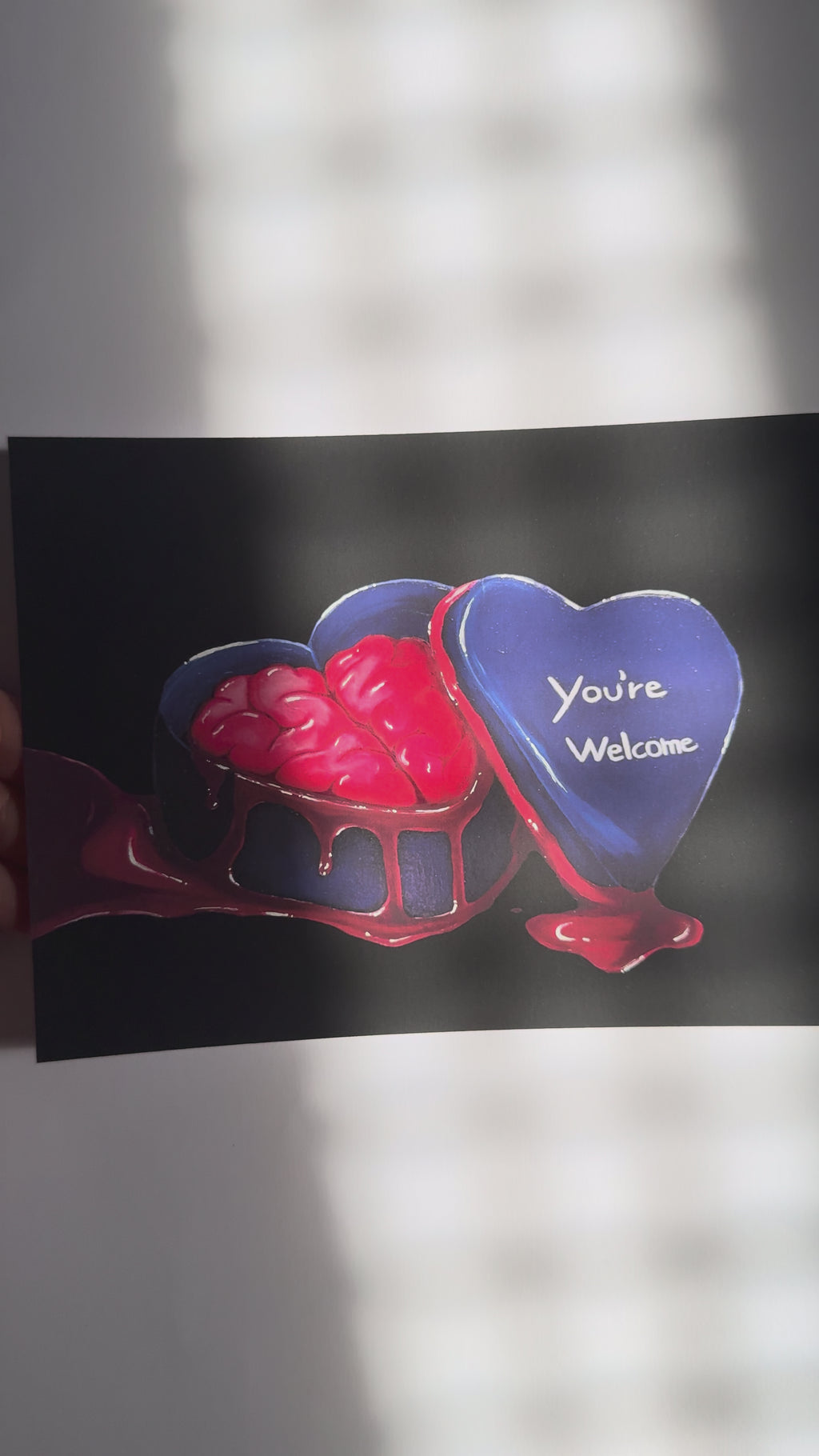 You're Welcome – Soft matt Postcard 18×13, Signed & Hand-Finished