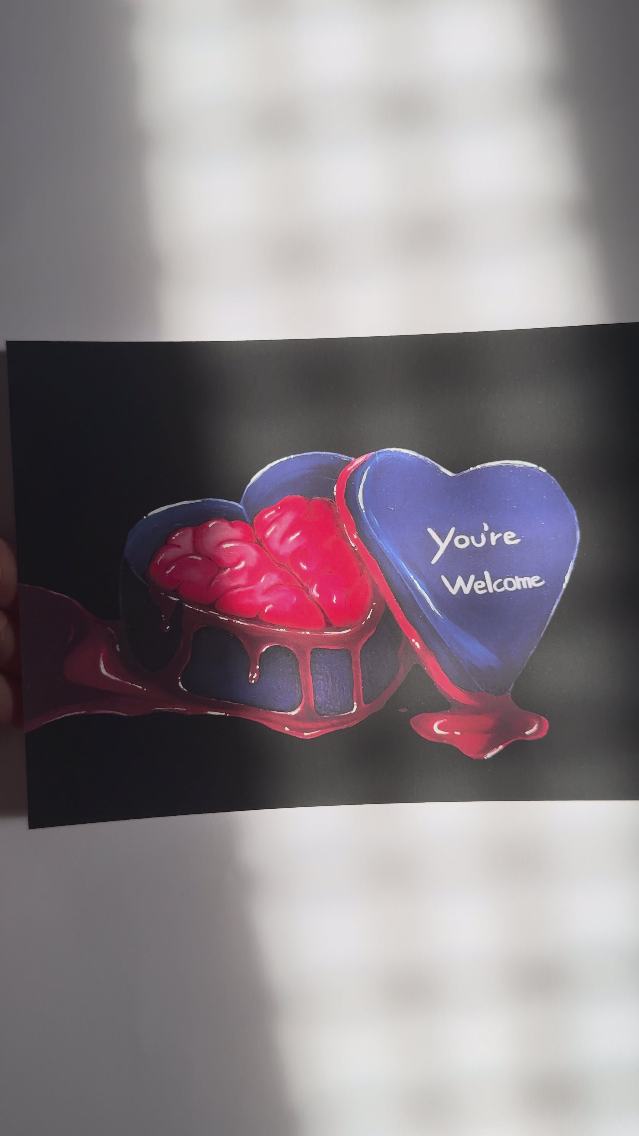 You're Welcome – Soft matt Postcard 18×13, Signed & Hand-Finished